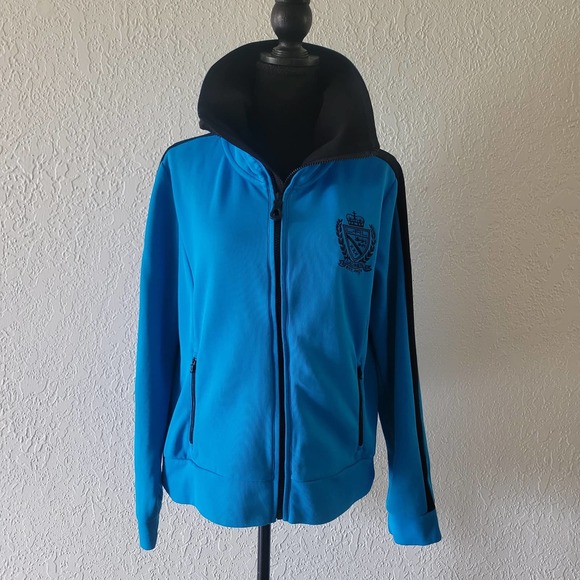 Lauren Ralph Lauren Womens Cropped Knit Full Zip Active Jacket✨️sz L - Picture 16 of 16